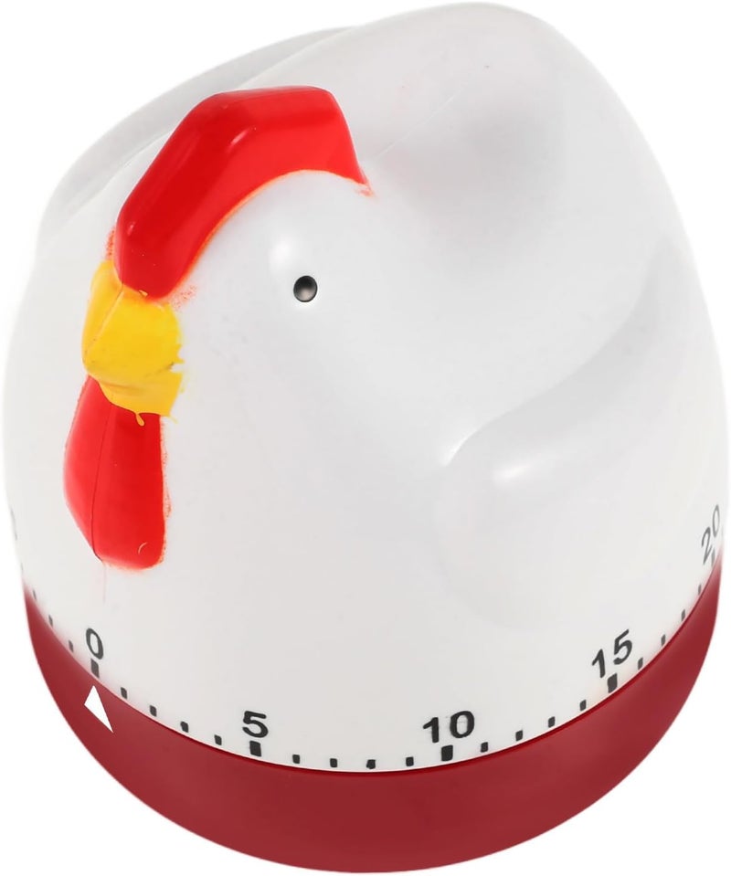 KICHOUSE Mechanical Kitchen Timer for Cooking and Baking, Cute Cartoon Design, Loud Alarm Countdown Timer, Non-Electric Household Timing Tool for Kitchen and Dining - Image 1