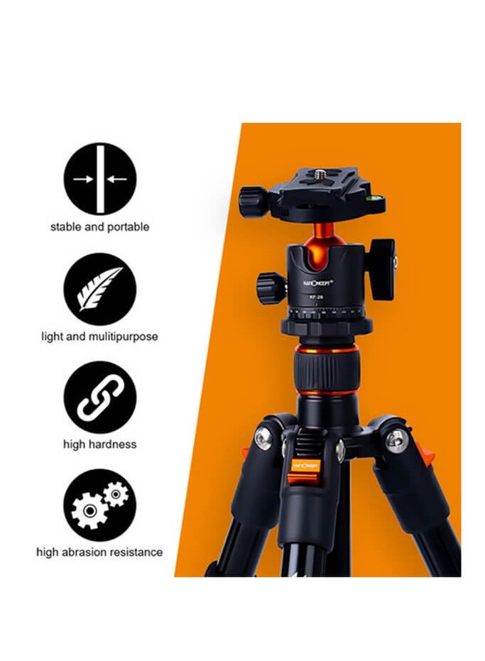 K&F Concept SA234 DSLR Aluminum Camera Tripod with Ball Head - Image 3