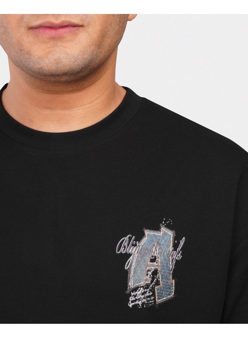 TORINESE "Alpha Noir" Graphic Oversize - Image 4