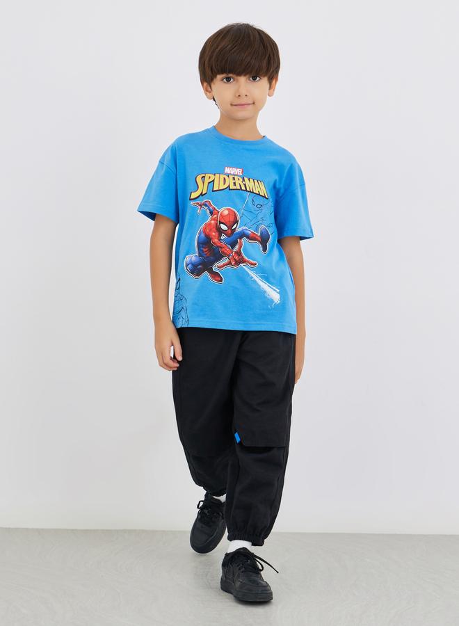 Styli Graphic Print Oversized Round Neck T-Shirt - Image 2