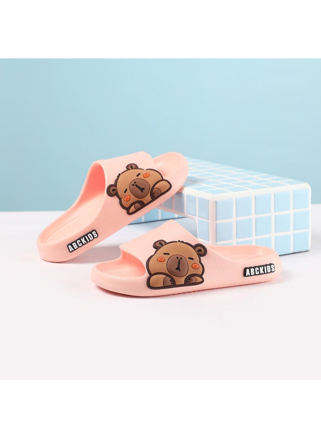 abckids Children's Slippers Parent-child Boys And Girls 2025 Bathroom Slippers Soft-soled Lightweight Home Shoes Outdoor Sandals - Image 4