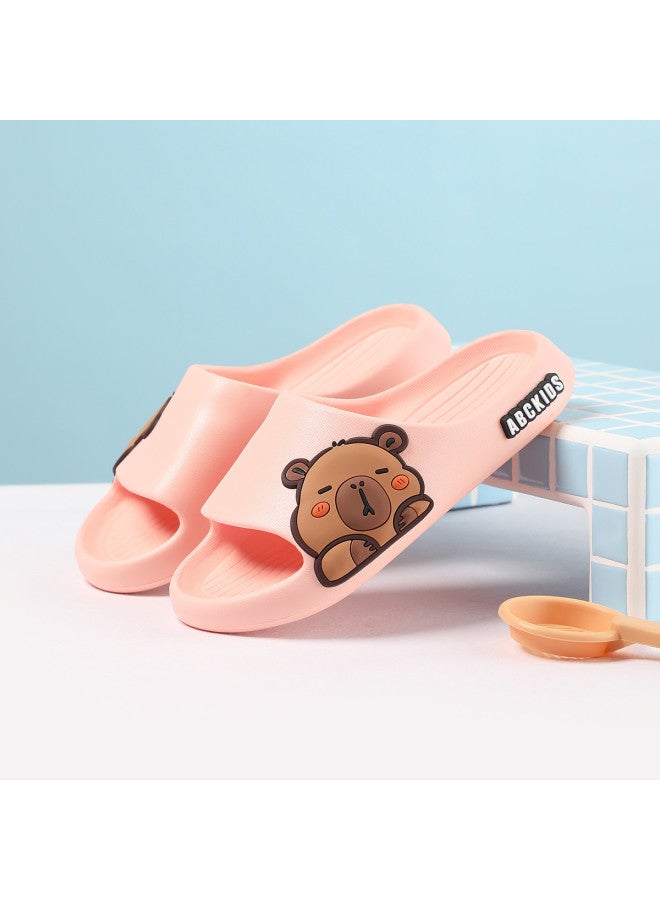 abckids Children's Slippers Parent-child Boys And Girls 2025 Bathroom Slippers Soft-soled Lightweight Home Shoes Outdoor Sandals - Image 3