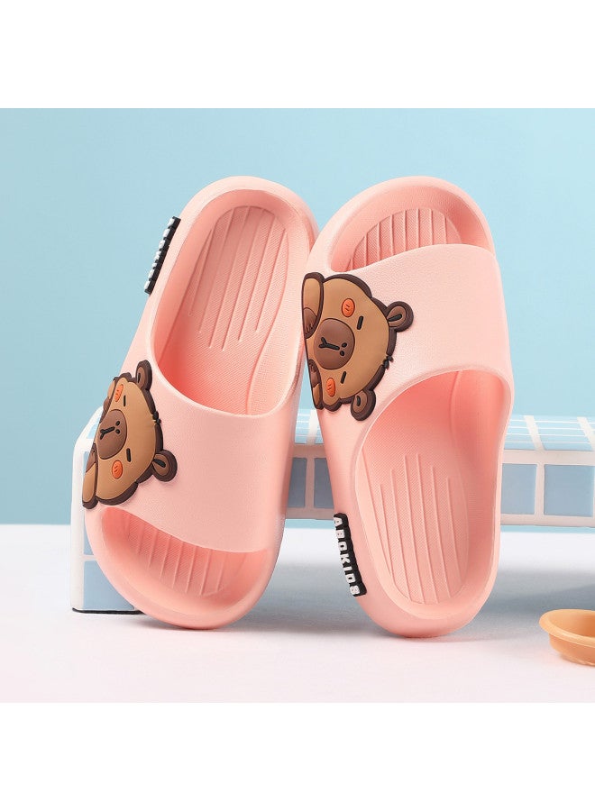 abckids Children's Slippers Parent-child Boys And Girls 2025 Bathroom Slippers Soft-soled Lightweight Home Shoes Outdoor Sandals - Image 2