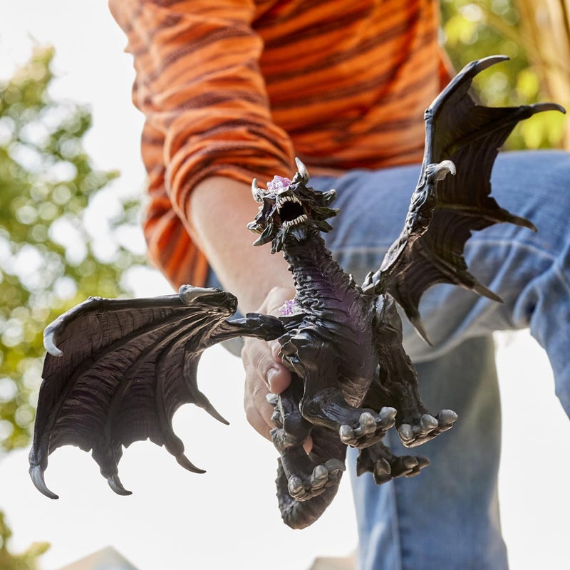 Schleich مجسم تنين الظل المتحرك الأجنحة من شلايش إلدرادور للمخلوقات 85 مع أجنحة قابلة للحركة للعب الخيالي للأطفال من عمر 7 سنوات 70152 - Image 4