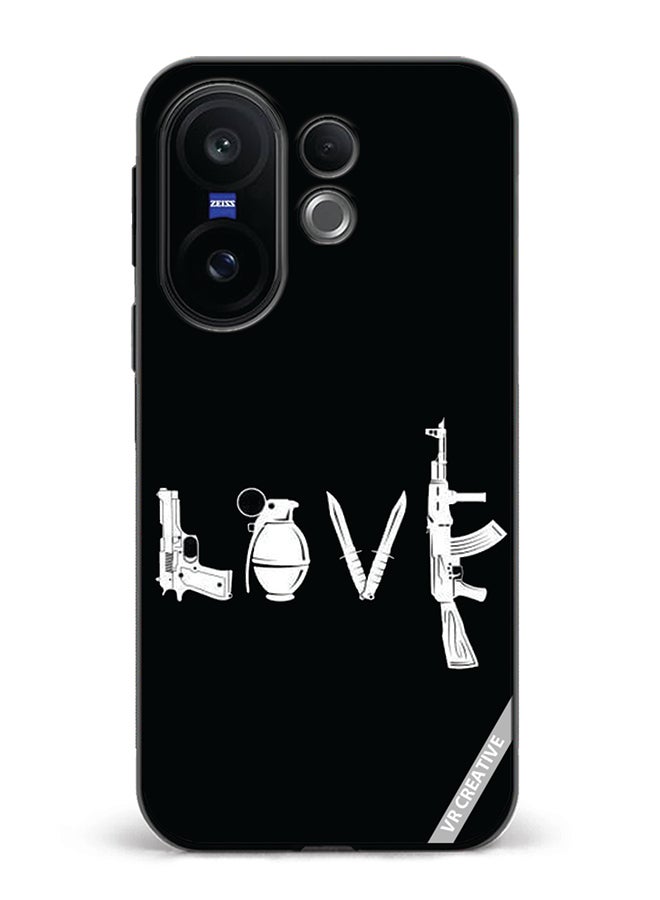 Protective Case Cover For Vivo X200 FE Pubg Love Design Multicolour