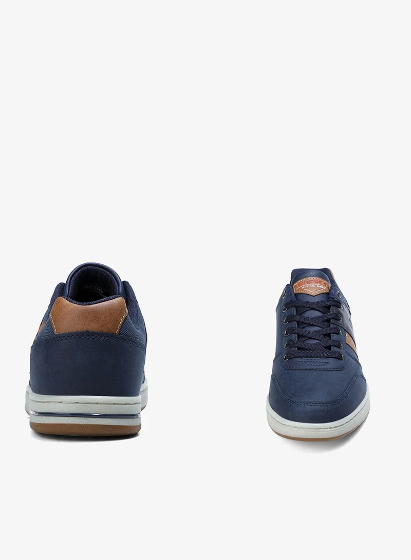 ARRIGO BELLO Navy ARRIGO BELLO Men's Stylish Sneakers Low Top Casual Lace-up Shoes for Daily Wear for Men | Best Price UAE