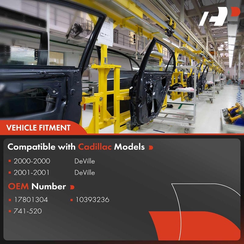 A-Premium Power Window Regulator with Motor for Cadillac 2000-2001 Front Driver Side - Image 3