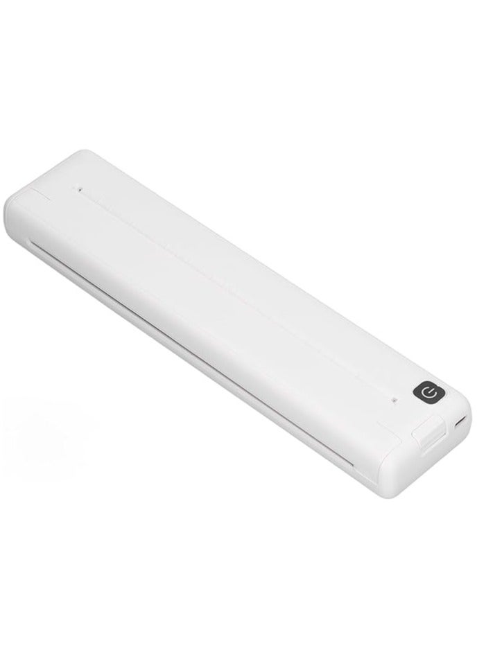 erorex A4 Thermal Printer 200dpi Mini Portable Bluetooth Rechargeable Inkless Thermal Mobile Printer Compatible with IOS, Android, Printers Wireless for Travel, Mobile Office, School - Image 1