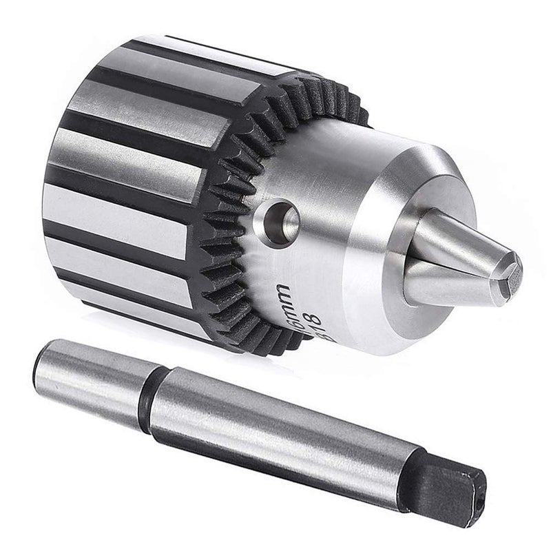 Earl Diamond Super Heavy Duty 5/8" (16mm) Drill Chucks with K32 Chuck Key and MT2 Shank | #2 Morse Taper Arbor (B18) - Image 4