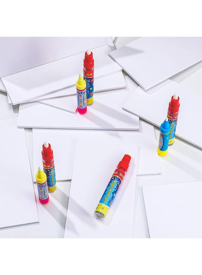 إم إكس إن 12 قطعة من أقلام الرسم المائي، أقلام رسم مائية بديلة، أقلام رسم للأطفال، أقلام رسم مائية بديلة، أقلام كتابة يدوية، أدوات تعليمية - Image 5