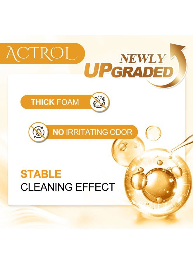 ACTROL Eyelash Extension Cleanser 60ML Natural Lash Extension Shampoo Unscented Professional Eyelid Foaming Cleanser Paraben & Sulfate Free Non-lrritating with Salon and Home Care - Image 3