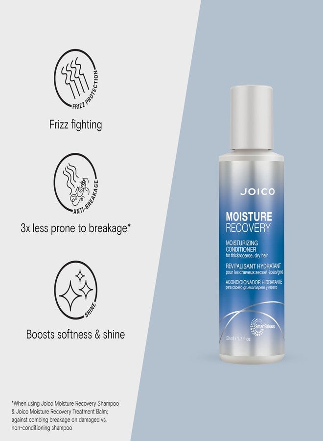 JOICO بلسم جوico لاستعادة الرطوبة | للشعر السميك والخشن والجاف | لاستعادة الرطوبة والنعومة والقوة والمرونة | تقليل التكسر | مع زيت الجوجوبا وزبدة الشيا | 1.7 أونصة سائلة - Image 3