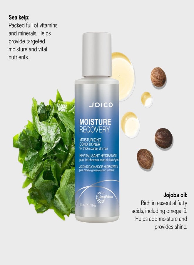 JOICO بلسم جوico لاستعادة الرطوبة | للشعر السميك والخشن والجاف | لاستعادة الرطوبة والنعومة والقوة والمرونة | تقليل التكسر | مع زيت الجوجوبا وزبدة الشيا | 1.7 أونصة سائلة - Image 5