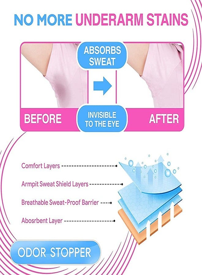 SBA PRIME sbaprime Underarm Sweat Pads- Disposable Armpit Sweat Pads To Fight Hyperhidrosis And Excessive Sweating For Women And Men - Non Visible Dress Guards/Shields Provides Armpit (10) - Image 5