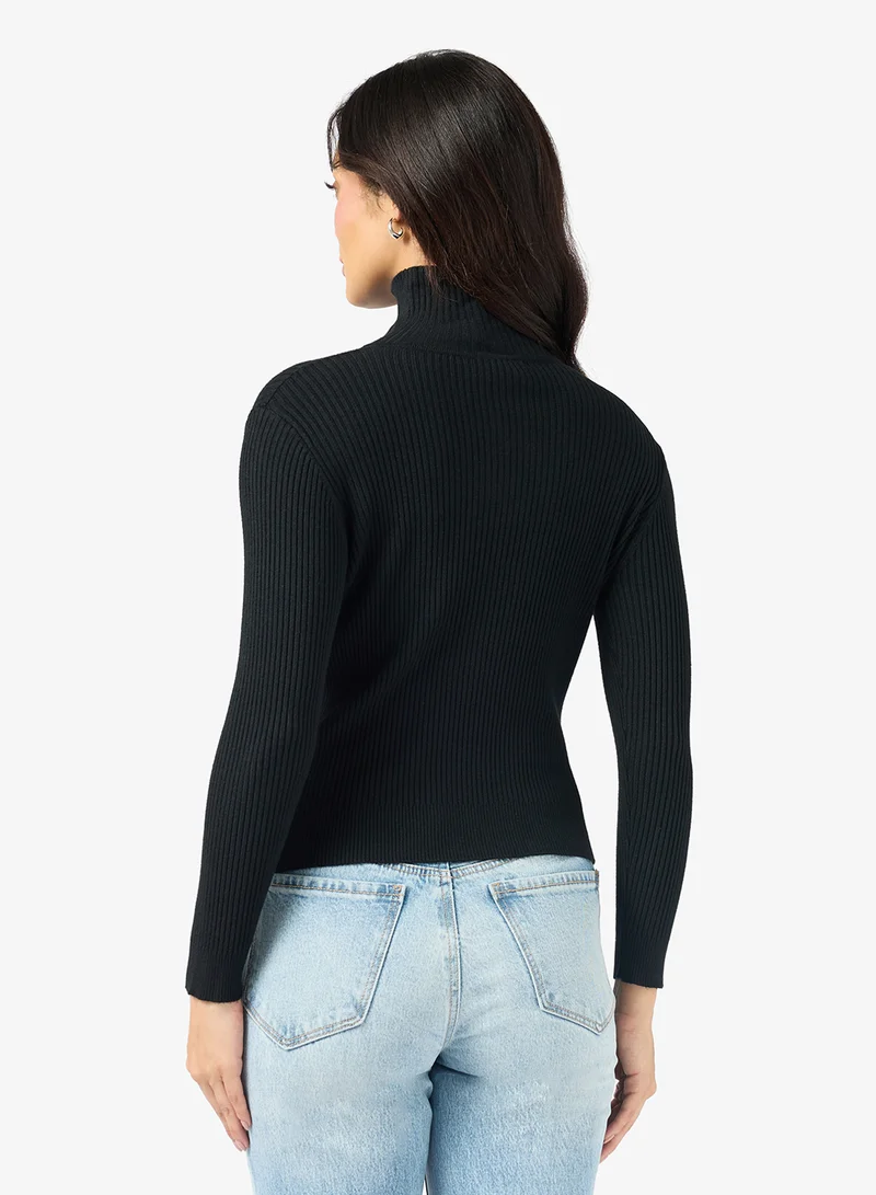ELLA Polo Knit Jumper Sweater