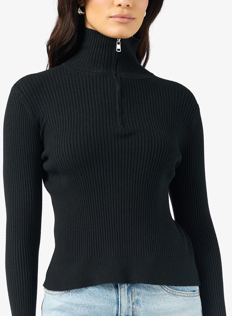 ELLA Polo Knit Jumper Sweater