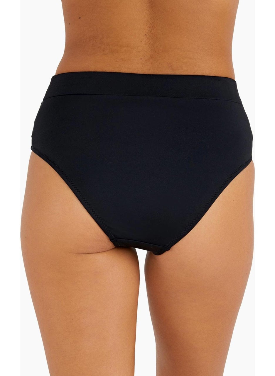 Ayyıldız 63053 Black High Waist Bikini Bottom  - Image 2