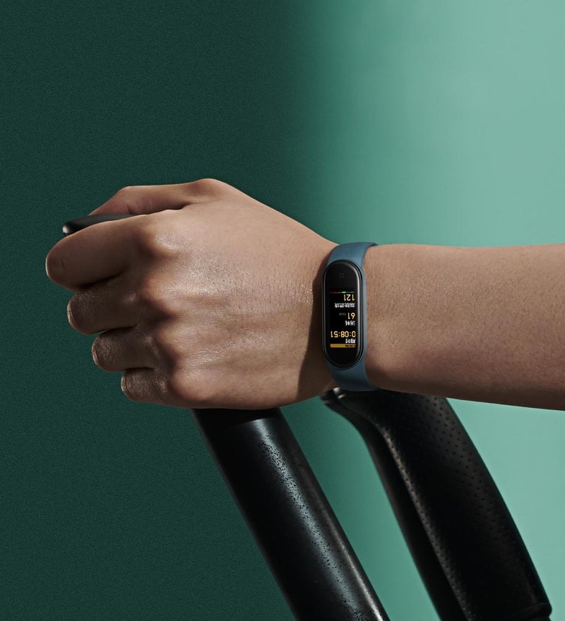 For Xiaomi Band Mi 5 Solid-Color Silicone Watch Band, Length: 24.5Cm(White) - Image 5