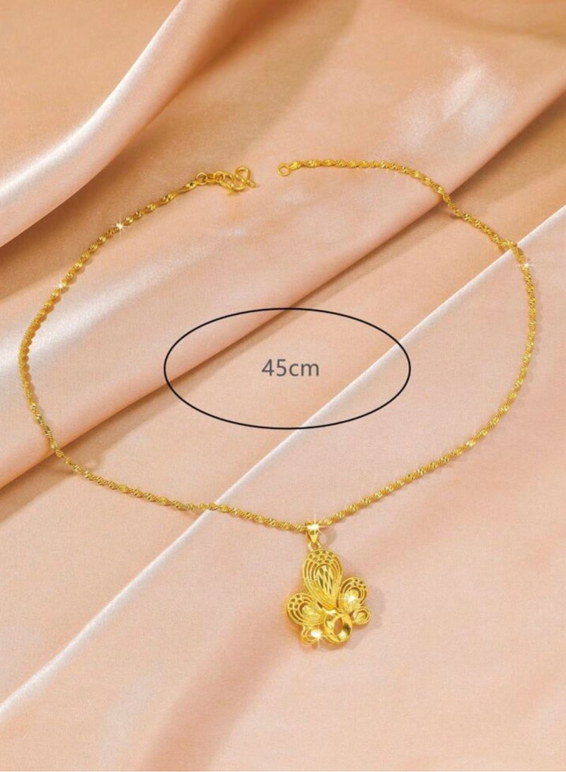 غولدماكس سلسال نسائي شبيه بالذهب مطلي عيار 18 - Image 3