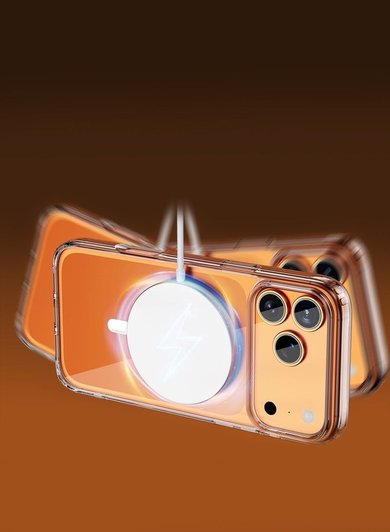 CATANES حافظة شفافة مغناطيسية لجهاز آيفون 17 برو ماكس متوافقة مع ماج سيف، مقاومة للصدمات، حماية من السقوط، غطاء شفاف نحيف - Image 3