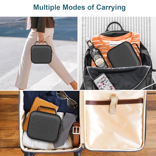 Canboc Carrying Case for Fujifilm INSTAX Wide EVO 2in1 Instant Film Camera and Printer Zipper Mesh Bag fits Photo Paper and Cable BlackCase Only - Image 3