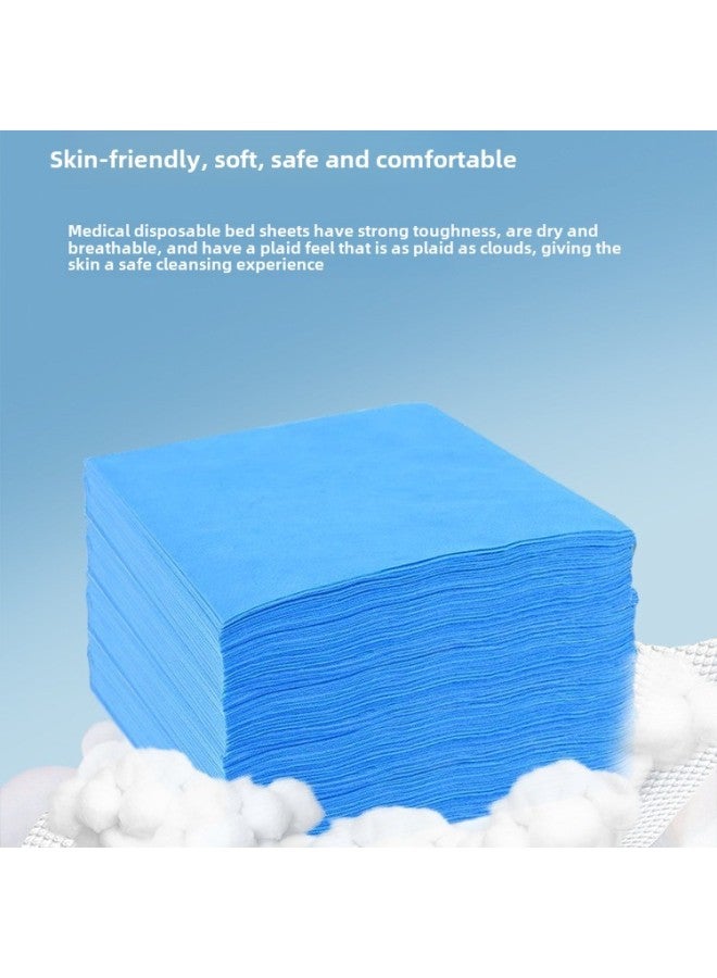 Loquat Disposable Bed Sheet Thickened Massage Bed For Beauty Salon Waterproof Oil-proof Beauty Bed Sheet Non-woven Mattress With Hole-Color:White 【no Hole】】-Specifications:80*180 【thickened 50 Sheets】】 - Image 4