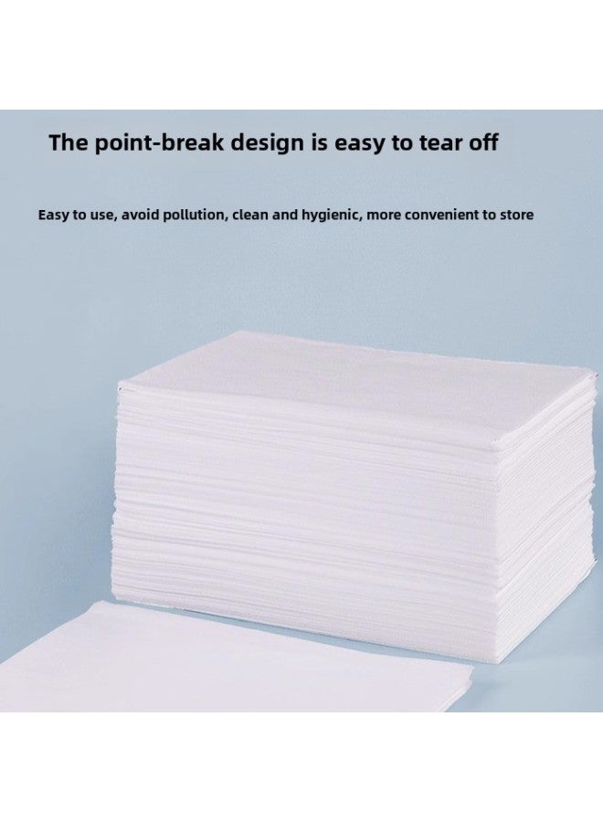 Loquat Disposable Bed Sheet Thickened Massage Bed For Beauty Salon Waterproof Oil-proof Beauty Bed Sheet Non-woven Mattress With Hole-Color:White 【no Hole】】-Specifications:80*180 【thickened 50 Sheets】】 - Image 3