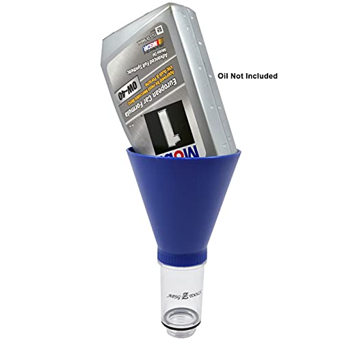 APSG Engine Oil Funnel & Filter Wrench | Locking Threaded Adapter compatible with Toyota Lexus Scion | No-Spill Tool Screws Directly into Filler Neck | Fast & Easy Oil Change with No Mess - Image 3