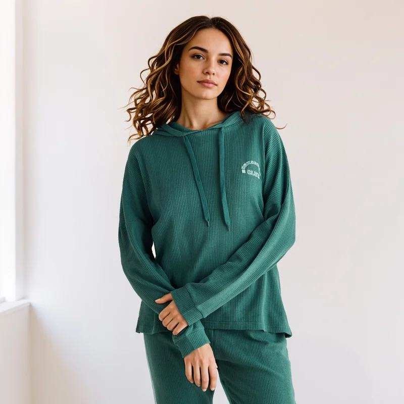 FAV Waffle Textured Pyjama Set