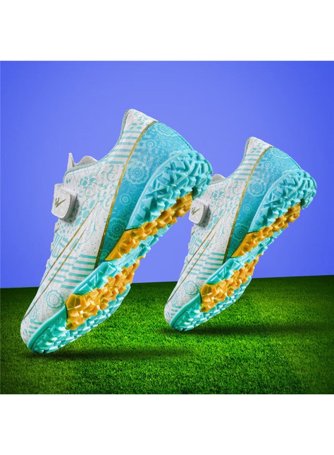 Shuangxing Kids Soccer Shoes Tf Turf Studs Youth Boys Girls Artificial Grass Training Match Sneakers - Image 2