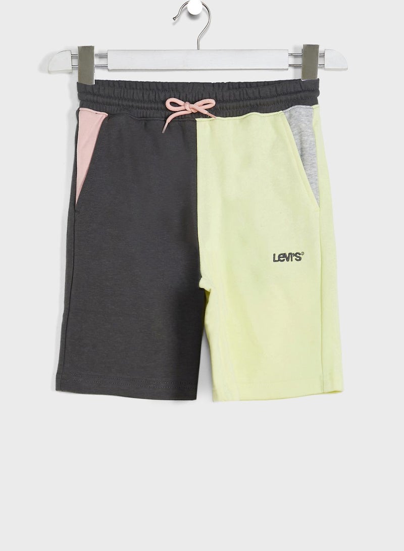Levi's Youth Colour Block Shorts - Image 1