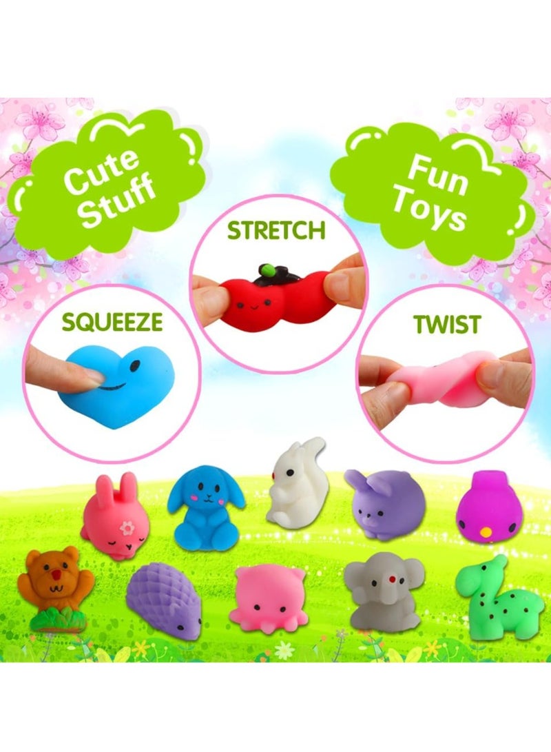 general 100 Pack Squishies Toys, Tiny Mochi Squishy Fidget Toys Random Bulk Party Favors for Kids 4- 8 8-12 Goodie Bag Pinata Stocking Stuffers Classroom Prizes Treasure Box Egg Fillers Girls - Image 3