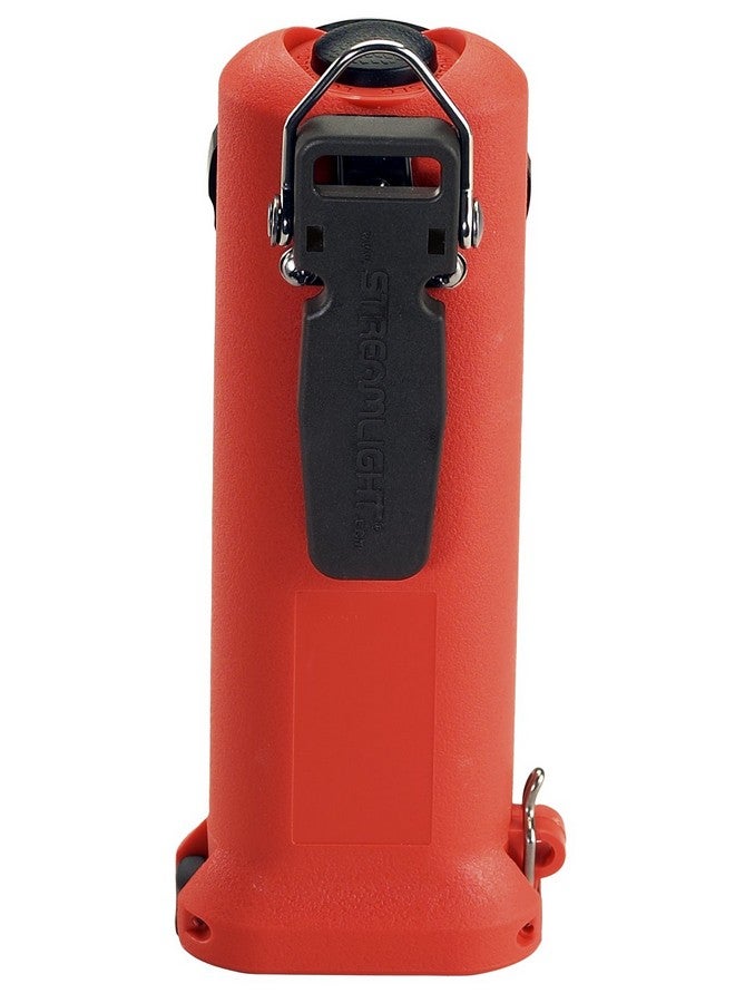 ستريم لايت مصباح يدوي بزاوية قائمة من Streamlight 90540 Survivor 175-Lumen Alkaline Safety-Rated Firefighter، برتقالي - Image 2