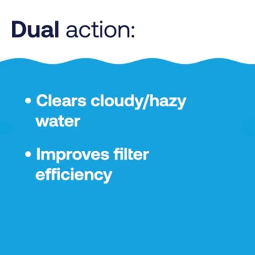 HTH 67212 Swimming Pool Care Clarifier Advanced - Crystal Clear Water in 24 Hours; Restores Clarity & Sparkle to Dull, Hazy or Cloudy Pool Water, Improves Filter Efficiency, Fast Acting - Image 3