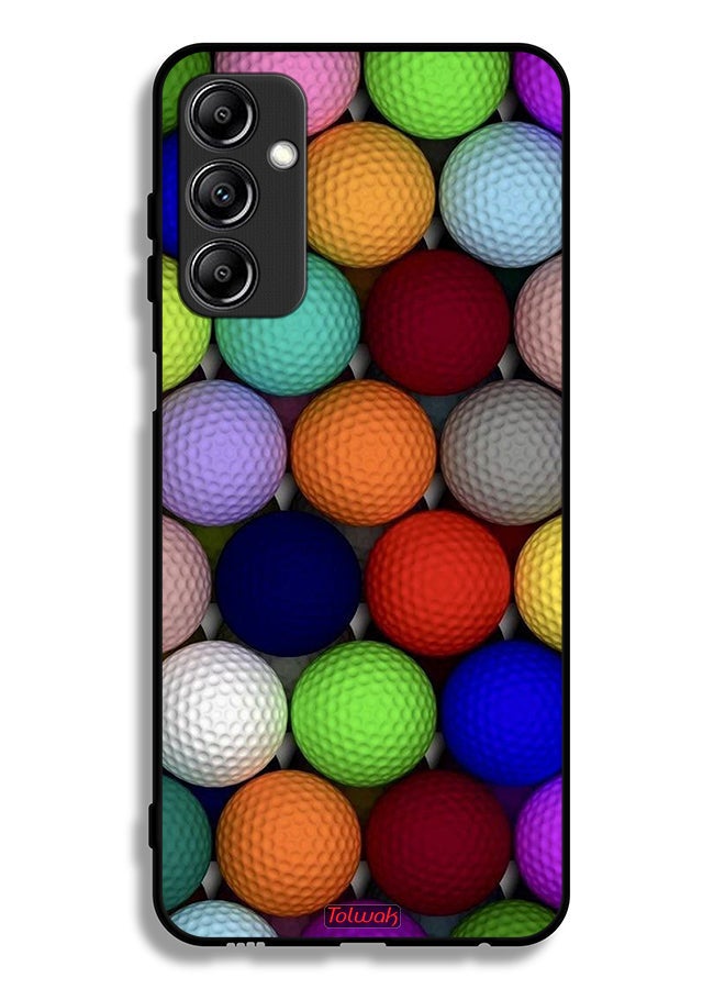 Tolwak Samsung Galaxy A24 4G Protective Case Cover Balls Abstract Art - Image 1