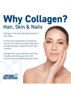 Applied Nutrition Marine Collagen Powder, Skin Hair Nails Strawberry & Raspberry 300g  - Image 4