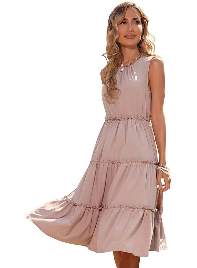 YUNIQEE Tiered Ruffle Dress
