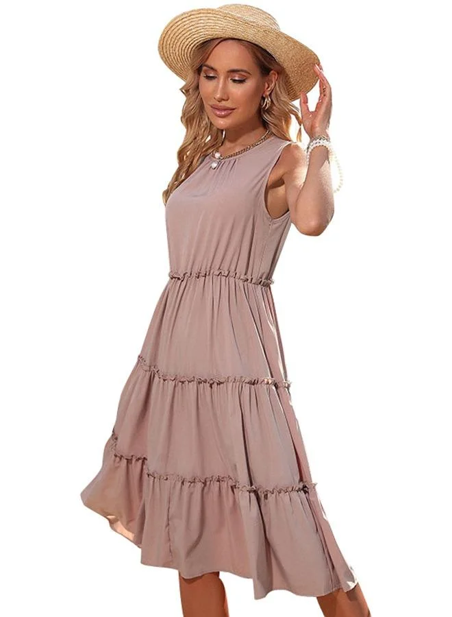 YUNIQEE Tiered Ruffle Dress