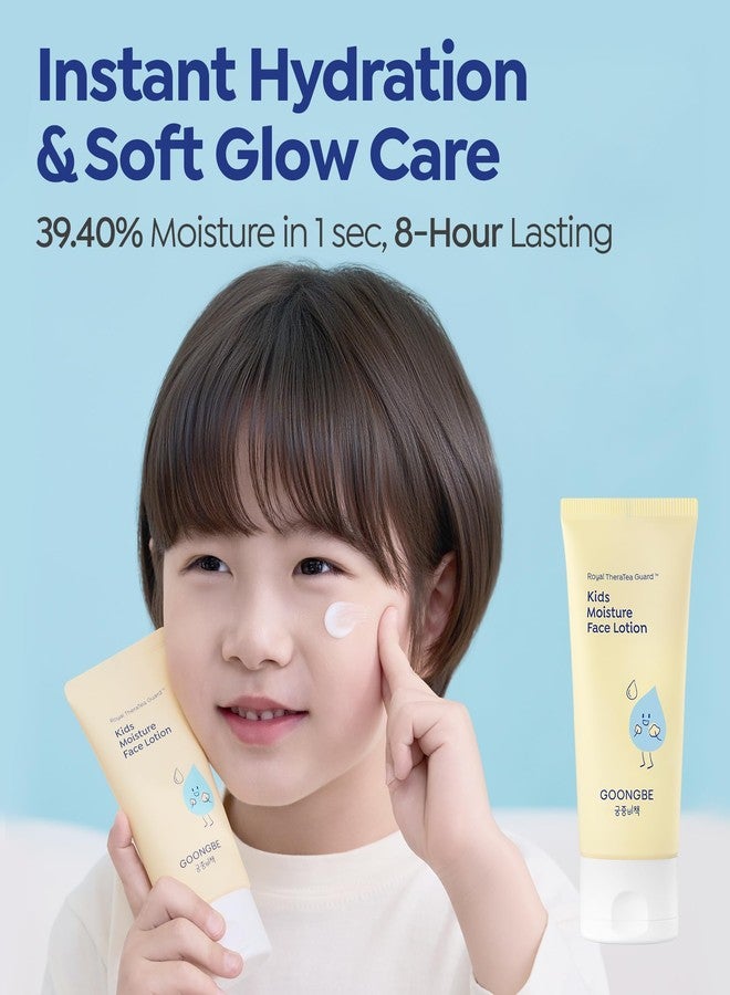 GOONGBE Kids Facial Care Kit - Korean Low pH Bubble Facial Cleanser & Moisture Face Lotion - Face Wash & Moisturizer Set with Cica & Panthenol - Allergen-Free Formula 3.38 fl.oz. & 2.7 oz. - Image 5