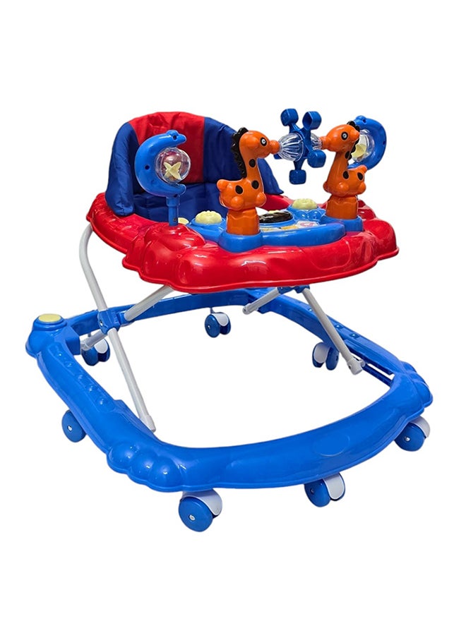 BABYCARA Lightweight Baby Walker With Music Light And Height Adjustable - 6 To 18 Months  - Image 1