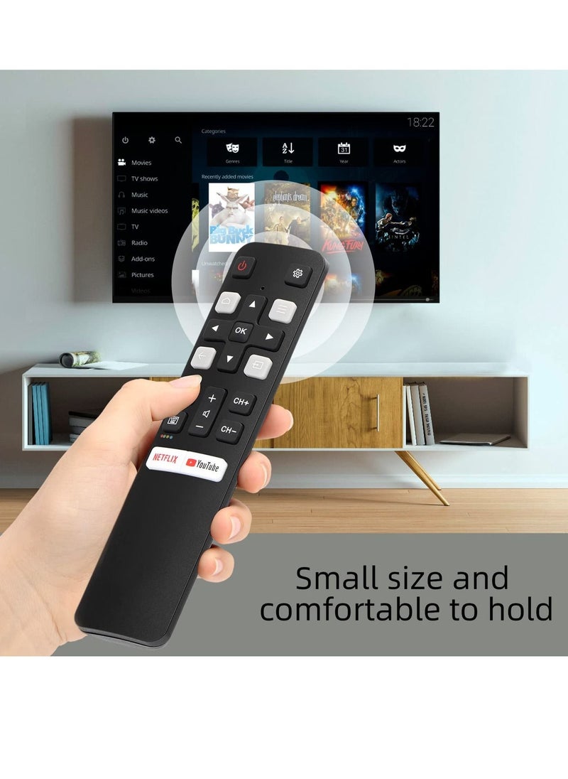 Generic - Universal Voice Remote Control for TCL-Android-TV-Remote, RC802V for TCL Smart TVs with Google Voice Function - Image 1