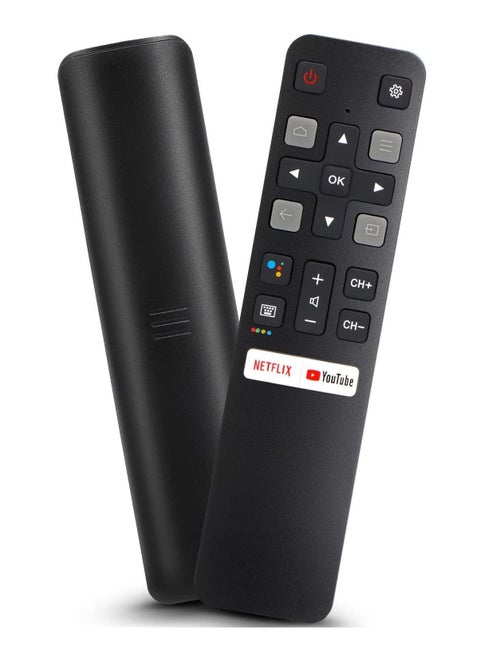 جهاز التحكم عن بعد الصوتي العالمي لأجهزة TCL-Android-TV-Remote، RC802V لأجهزة التلفزيون الذكية TCL مع وظيفة Google Voice