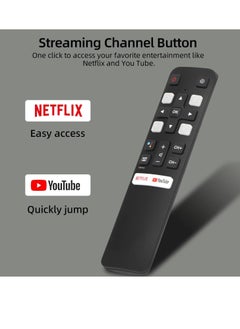 Generic Universal Voice Remote Control for TCL-Android-TV-Remote, RC802V for TCL Smart TVs with Google Voice Function  - Image 4