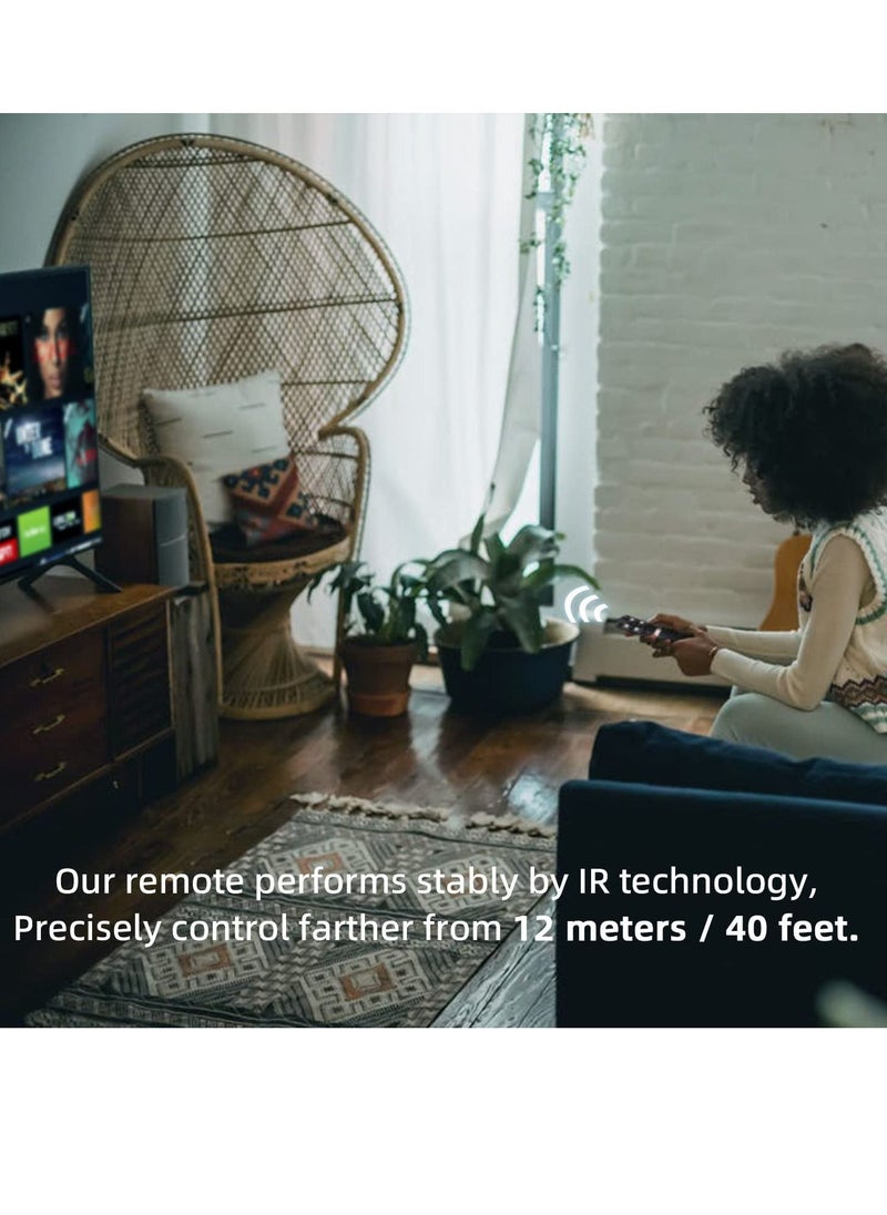 Generic - Universal Voice Remote Control for TCL-Android-TV-Remote, RC802V for TCL Smart TVs with Google Voice Function - Image 1