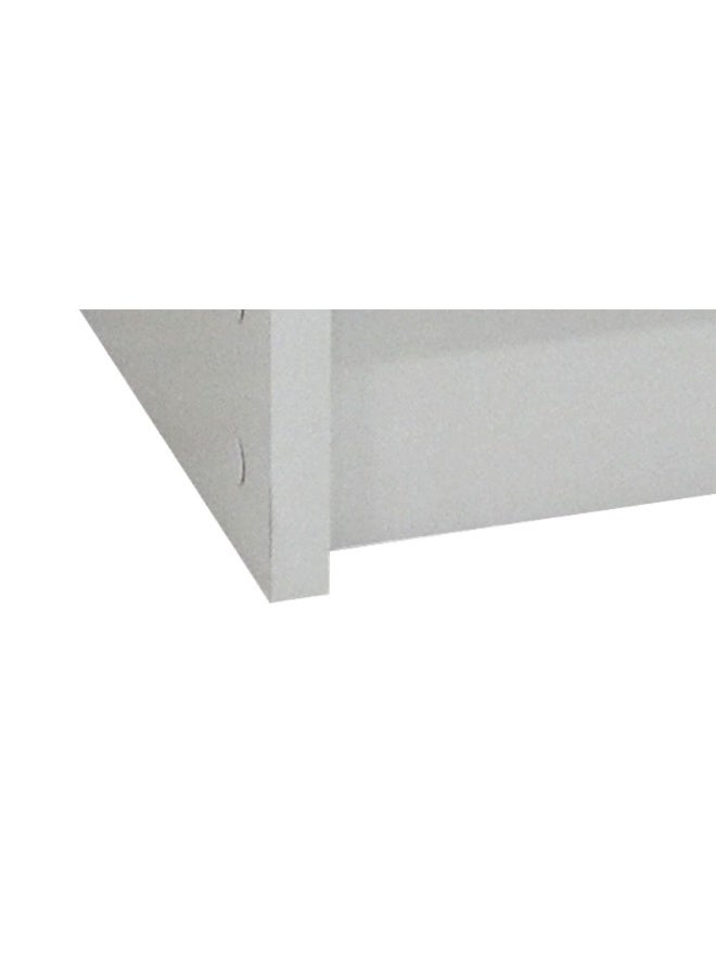 DANUBE HOME Supreme 3 Drawers Young Dresser Dresser For Bedroom Chest Of Drawers Storage Organizer Unit For Living Room Entryway Hallway Nursery Kids Room -White  - Image 1