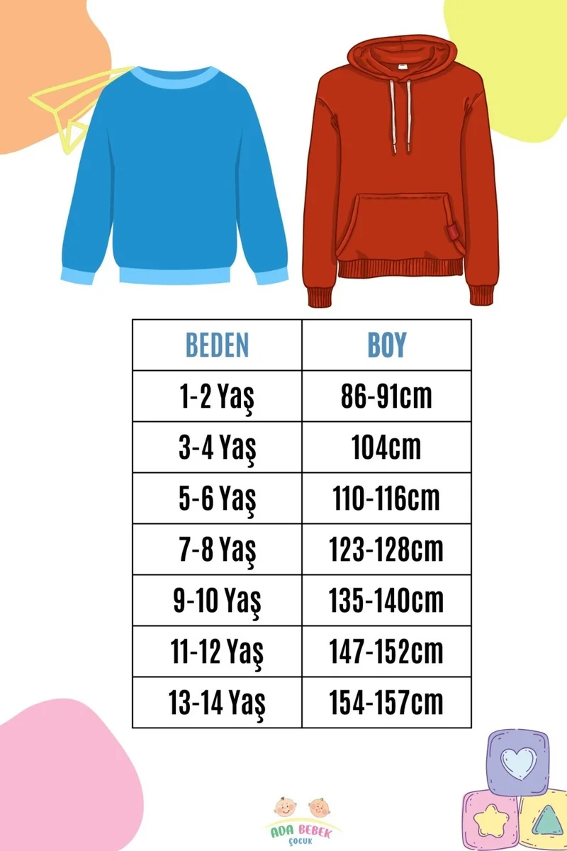 ادا بيبيك تشوكوك Ada Baby Kids Santa Claus Ho Ho Ho Stylish Sweatshirt