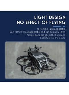 Excefore Battery Anti-Release Buckle for DJI Avata, Battery Protection Holder, Low-Air Resistance Rear Wing Tail Fin Fixed Stabilizer, Battery Anti-Release Accessories  - Image 5