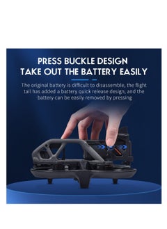 Excefore Battery Anti-Release Buckle for DJI Avata, Battery Protection Holder, Low-Air Resistance Rear Wing Tail Fin Fixed Stabilizer, Battery Anti-Release Accessories  - Image 3