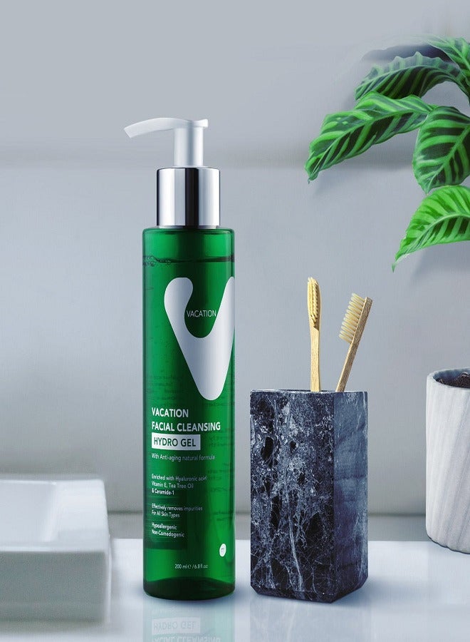 VACATION Facial Cleansing Hydro Gel Hyaluronic Acid Ceramide -200 Ml Packaging May Vary - Image 5