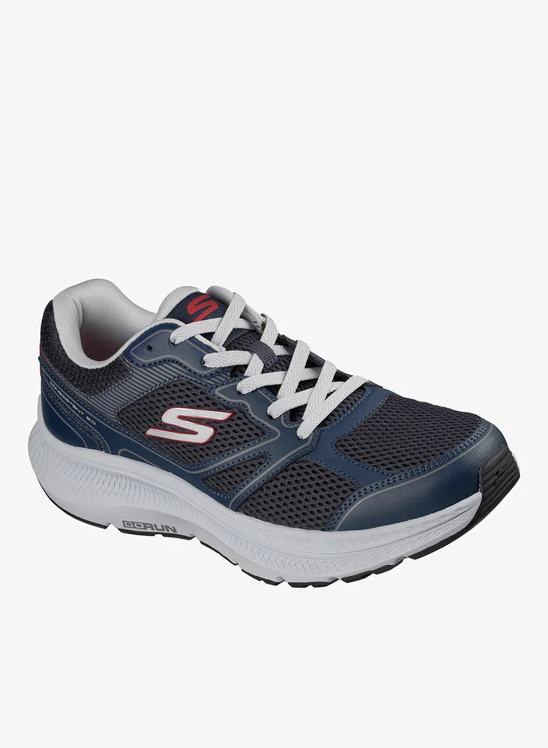 Skechers NAVY LEATHER/TEXTILE Go Run Consistent 2.0 for Men | Best Price UAE